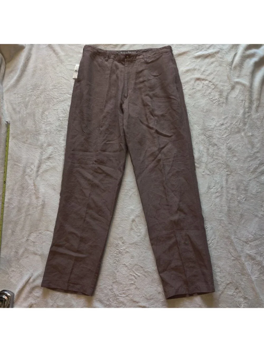 Deadstock 90s vintage 100% Irish Linen Banana Republic pants
